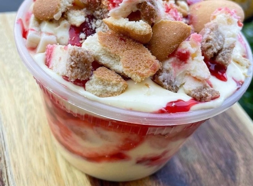 Strawberry Banana Pudding
