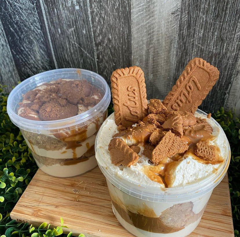 Biscoff Cookie Butter Pudding