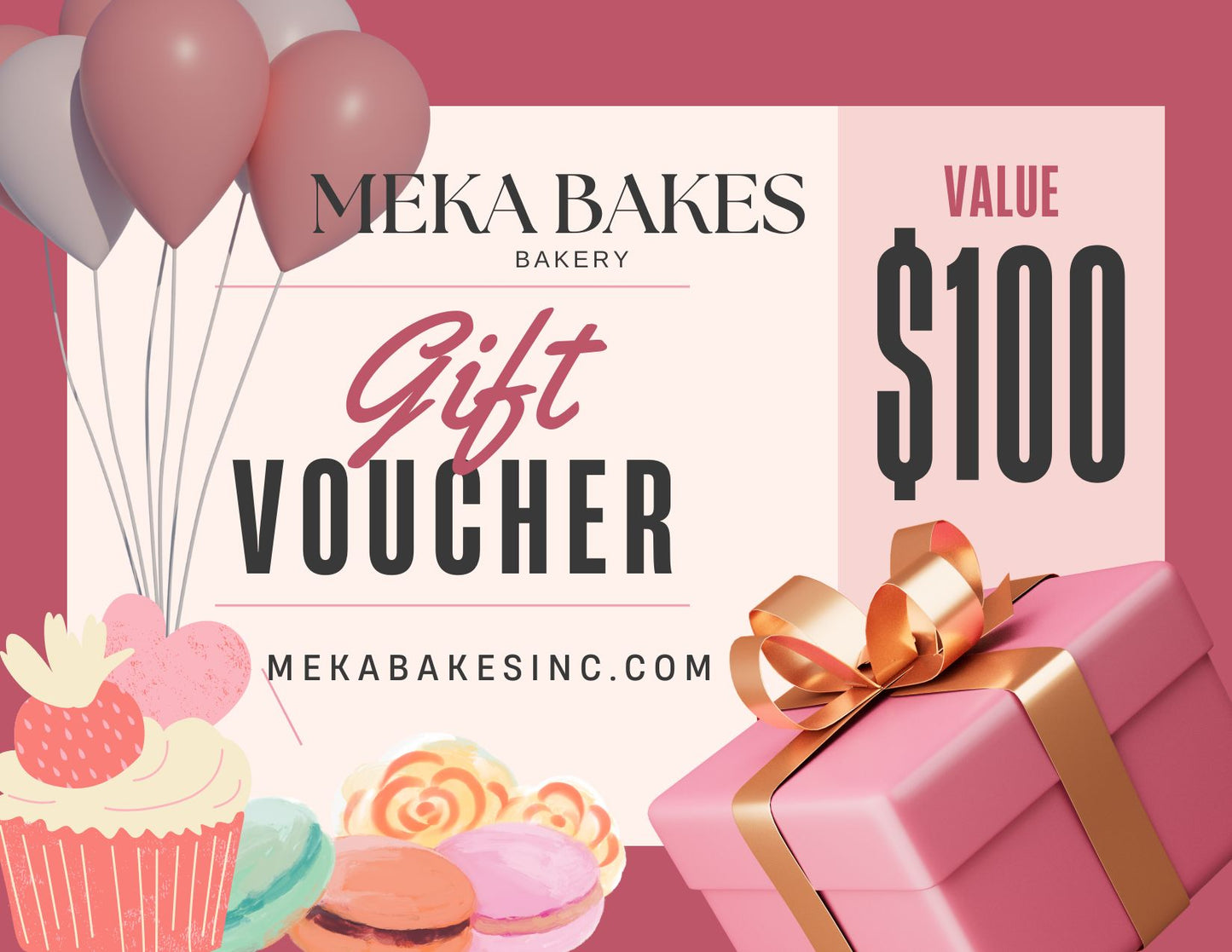 Meka Bakes Gift Certificate