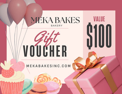 Meka Bakes Gift Certificate