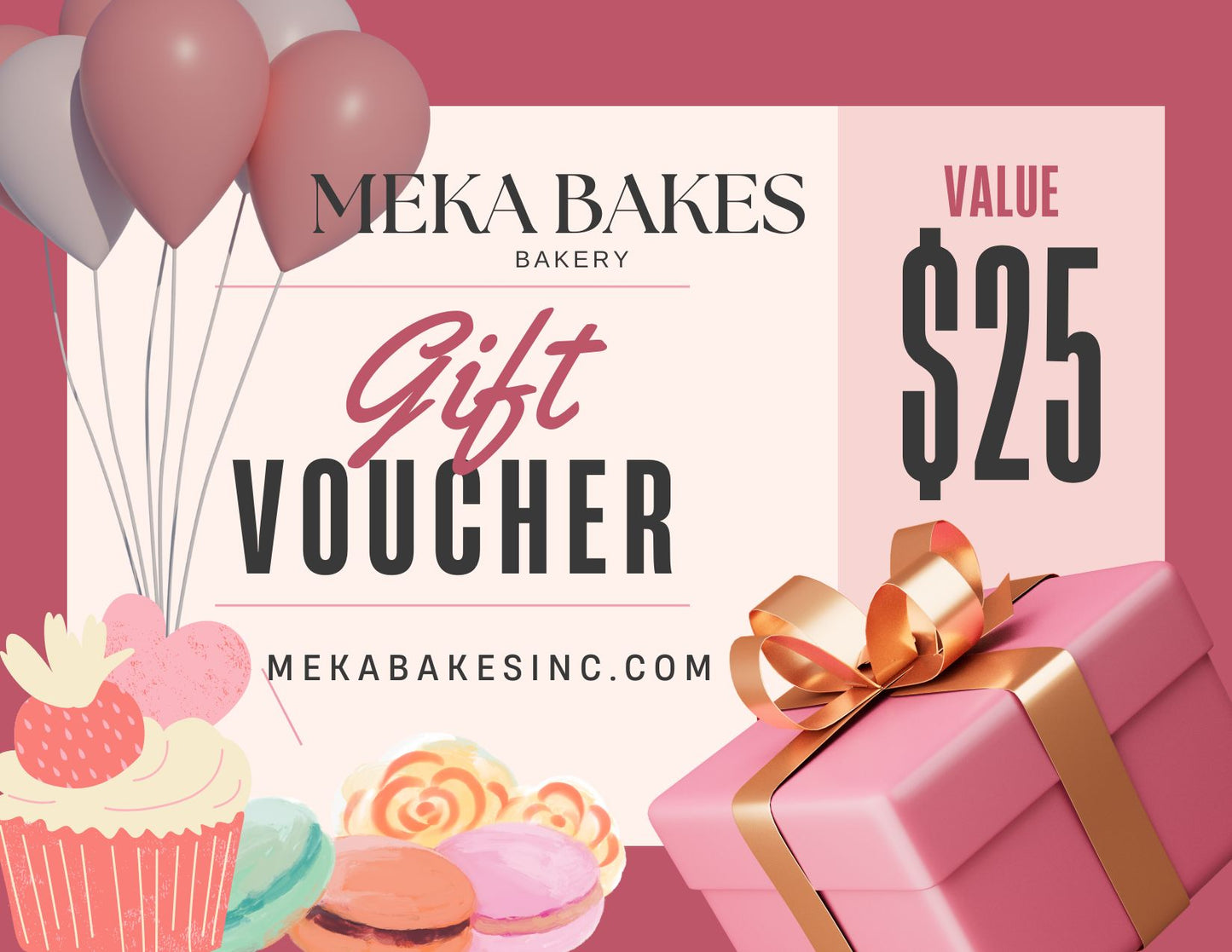 Meka Bakes Gift Certificate