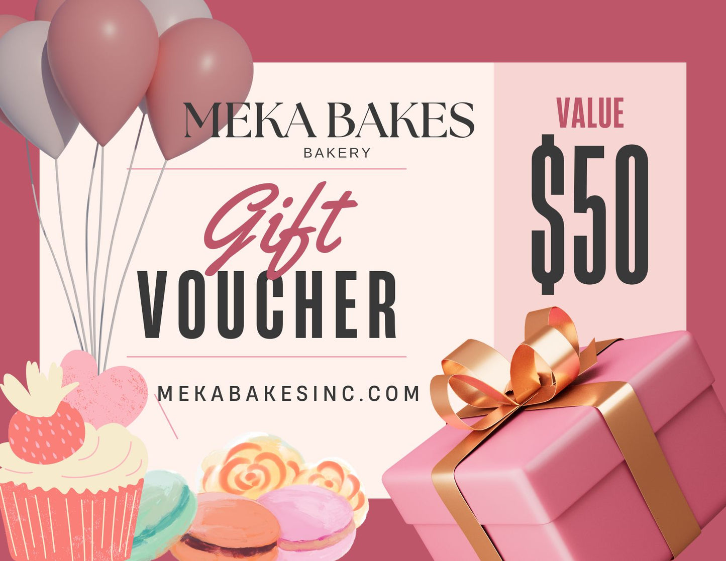 Meka Bakes Gift Certificate